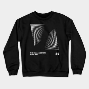 The Human League / Minimal Graphic Design Tribute Crewneck Sweatshirt